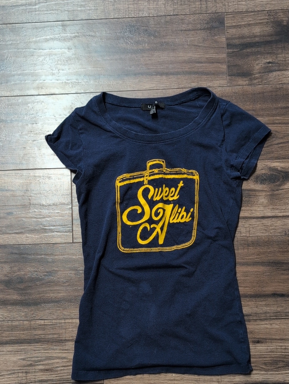 Sweet Alibi Graphic Baby Tee